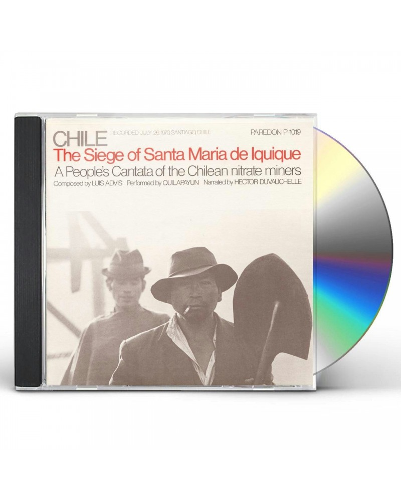 Quilapayún CHILE: SEIGE OF SANTA MARIA DE IQUIQUE CD $6.66 CD