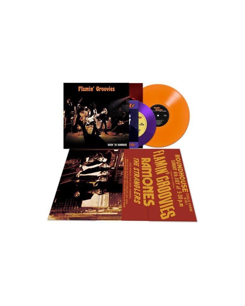 Flamin' Groovies Rockin' The Roundhouse (Orange) Vinyl Record $18.56 Vinyl