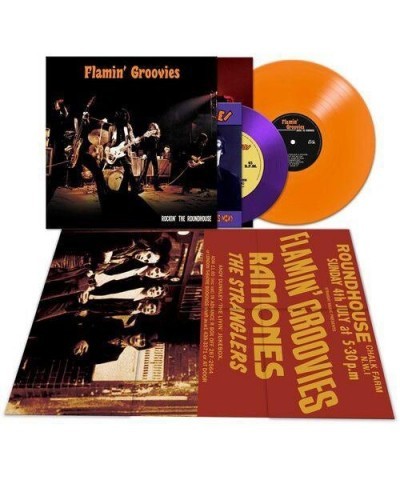 Flamin' Groovies Rockin' The Roundhouse (Orange) Vinyl Record $18.56 Vinyl